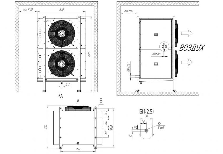 SF-632I 10T Воздухоохладитель шоковой заморозки CWC Shockfroster - 1
